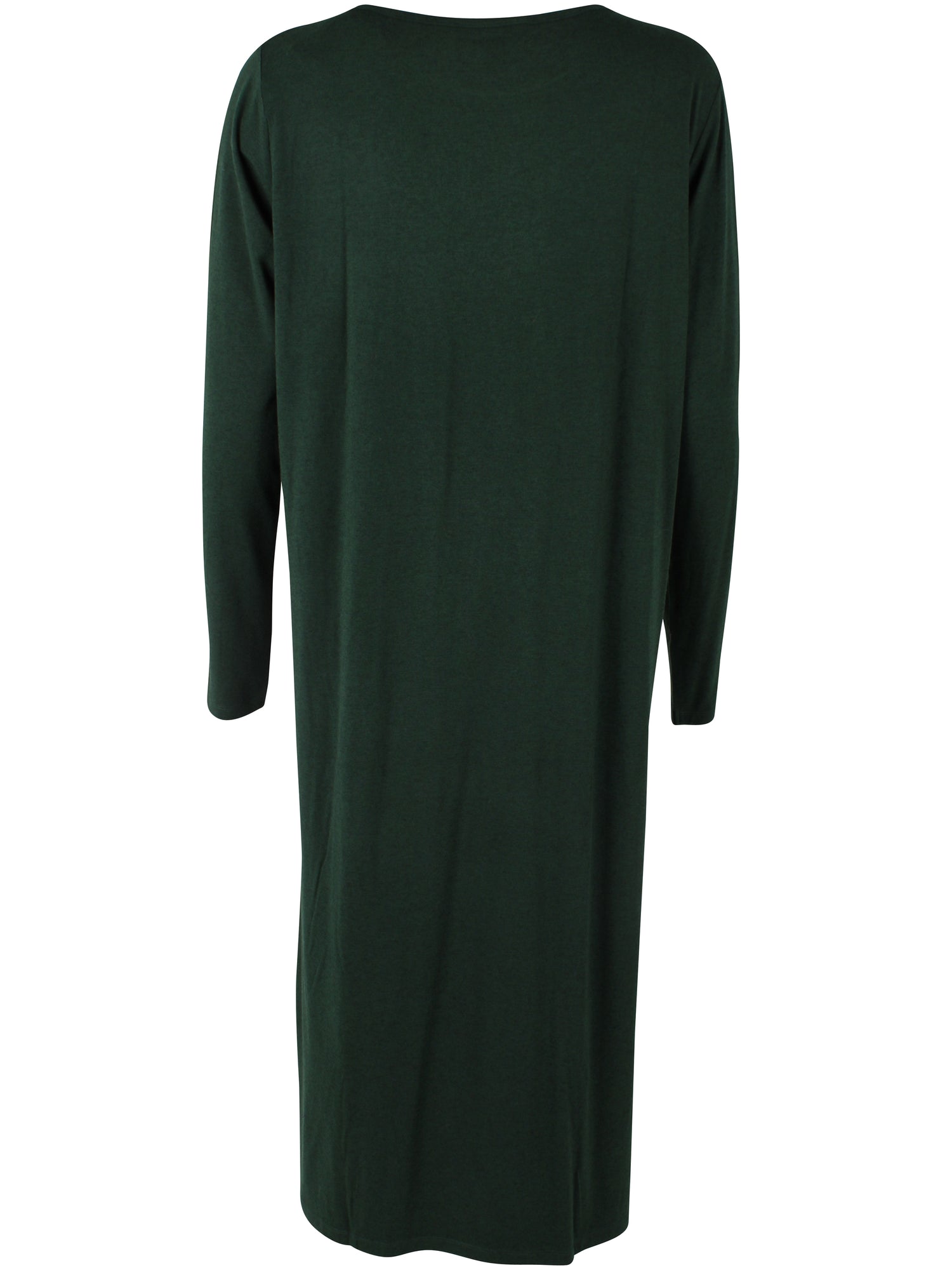 Danesweet Wool LS Dress Dark Forest