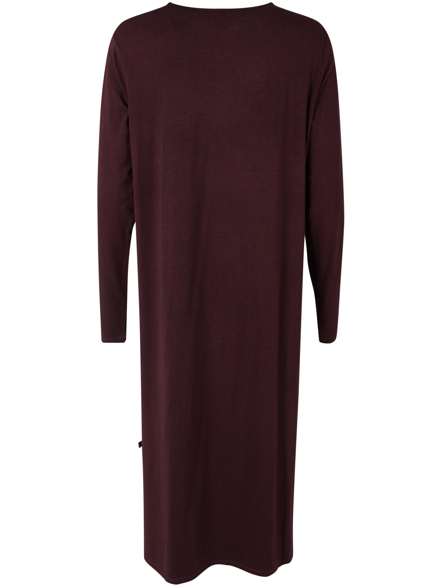 Danesweet Wool LS Dress Dark Wine