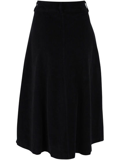 Danesweetie Cord Stretch Skirt Black