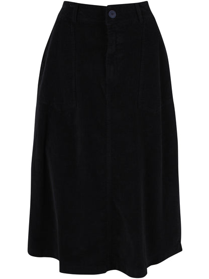 Danesweetie Cord Stretch Skirt Black
