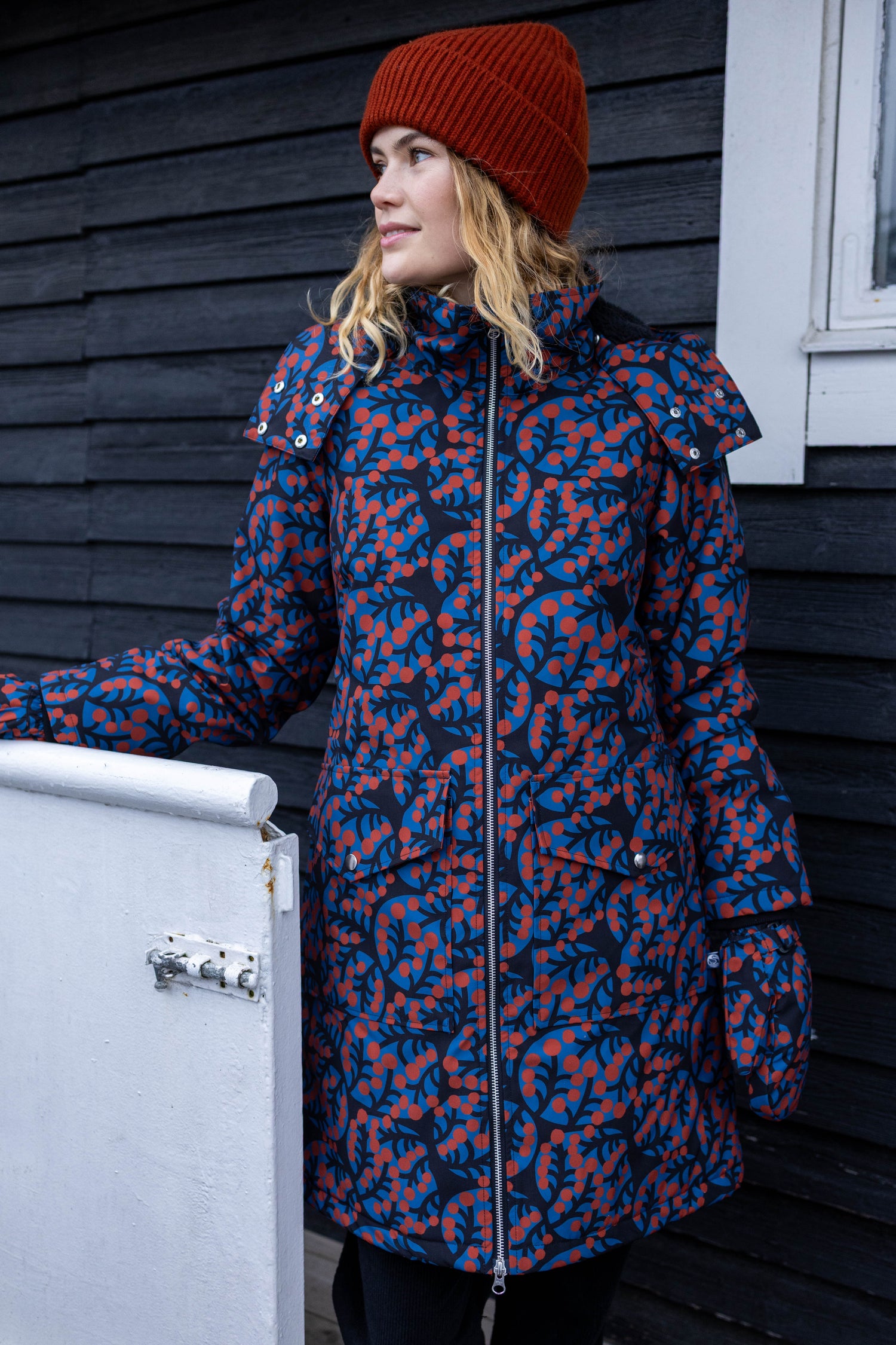 Daneturell Winter Coat Black MACRO MICRO