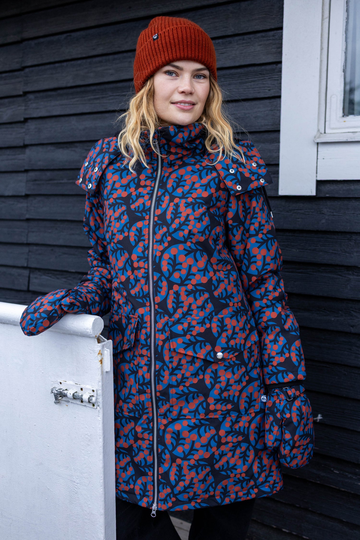 Daneturell Winter Coat Black MACRO MICRO