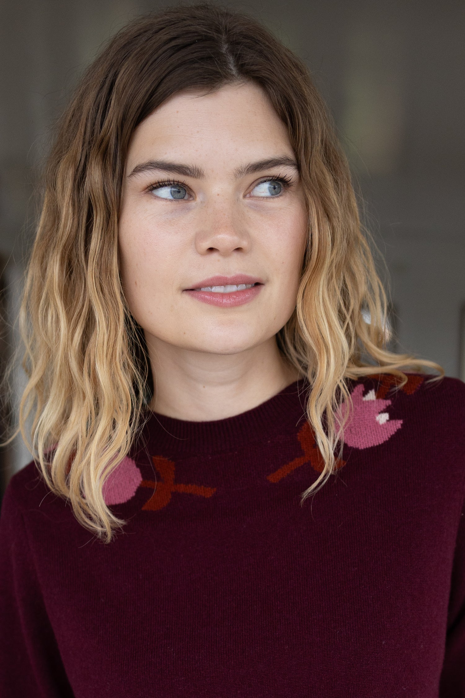 Danevibe Merino Wool Sweater Dark Wine