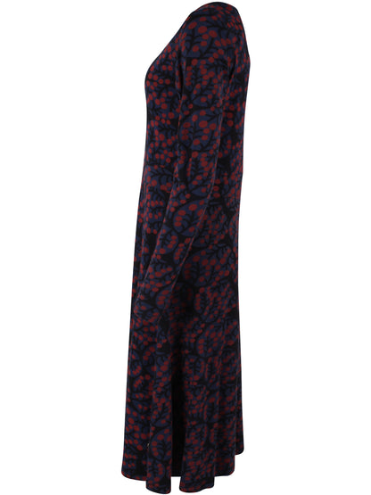 Daneviborg LS Interlock Dress Black MACRO MICRO
