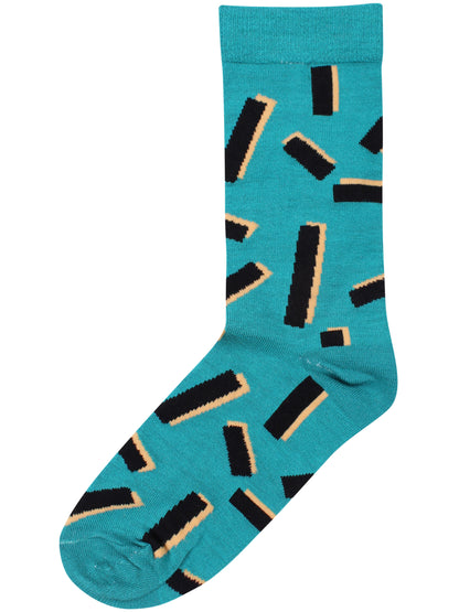 Skønne sokker i bambusviskose med fint mønster til kvinder