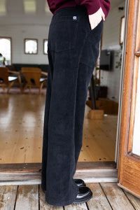 Daneworld Cord Stretch Pants Black