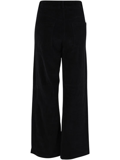 Daneplanet Cord Stretch Pants Black