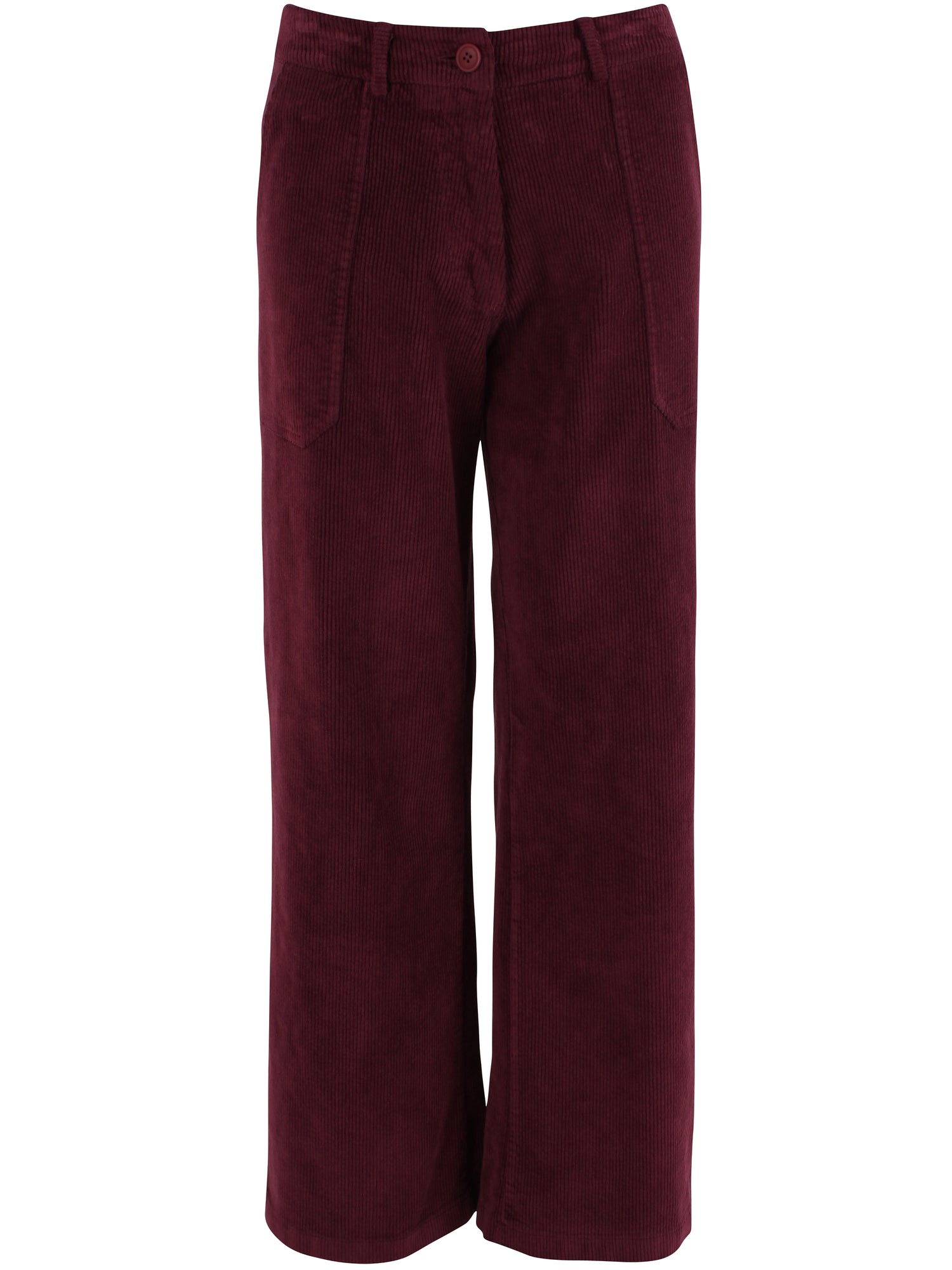 Daneplanet Cord Stretch Pants Dark Cherry