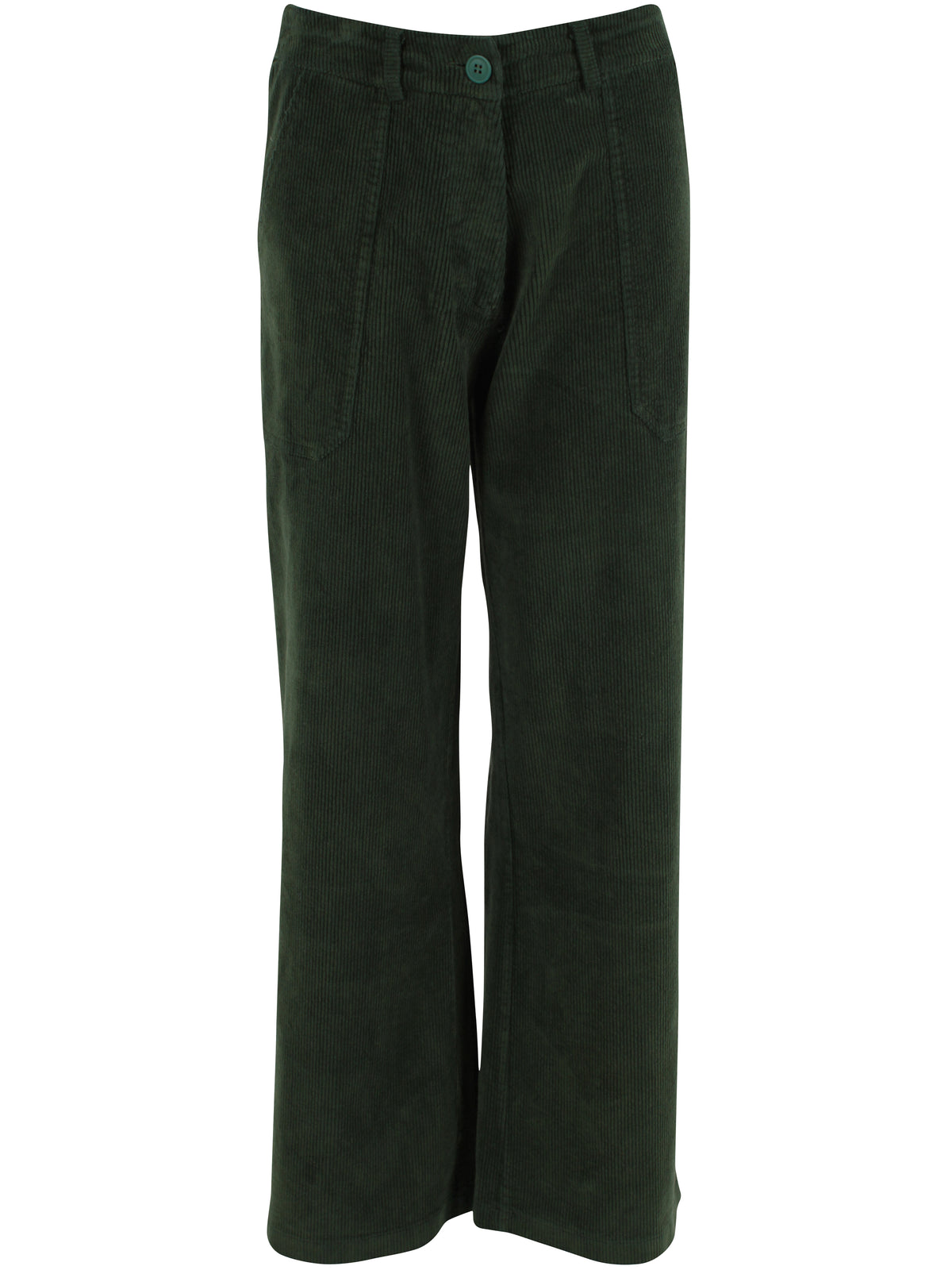 Daneworld Cord Stretch Pants Dark Forest