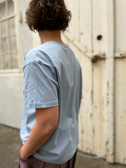 Danebasic Boxy Tee Cold Sky