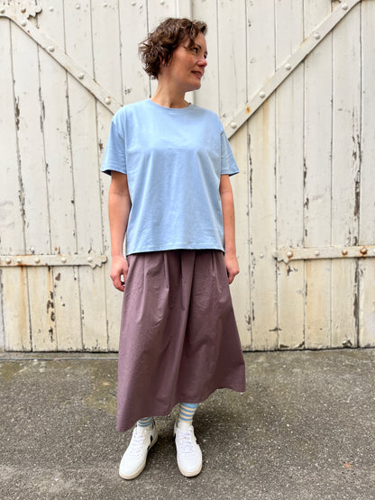 Danebasic Boxy Tee Cold Sky