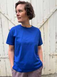 Danebasic Boxy Tee Dark Blue