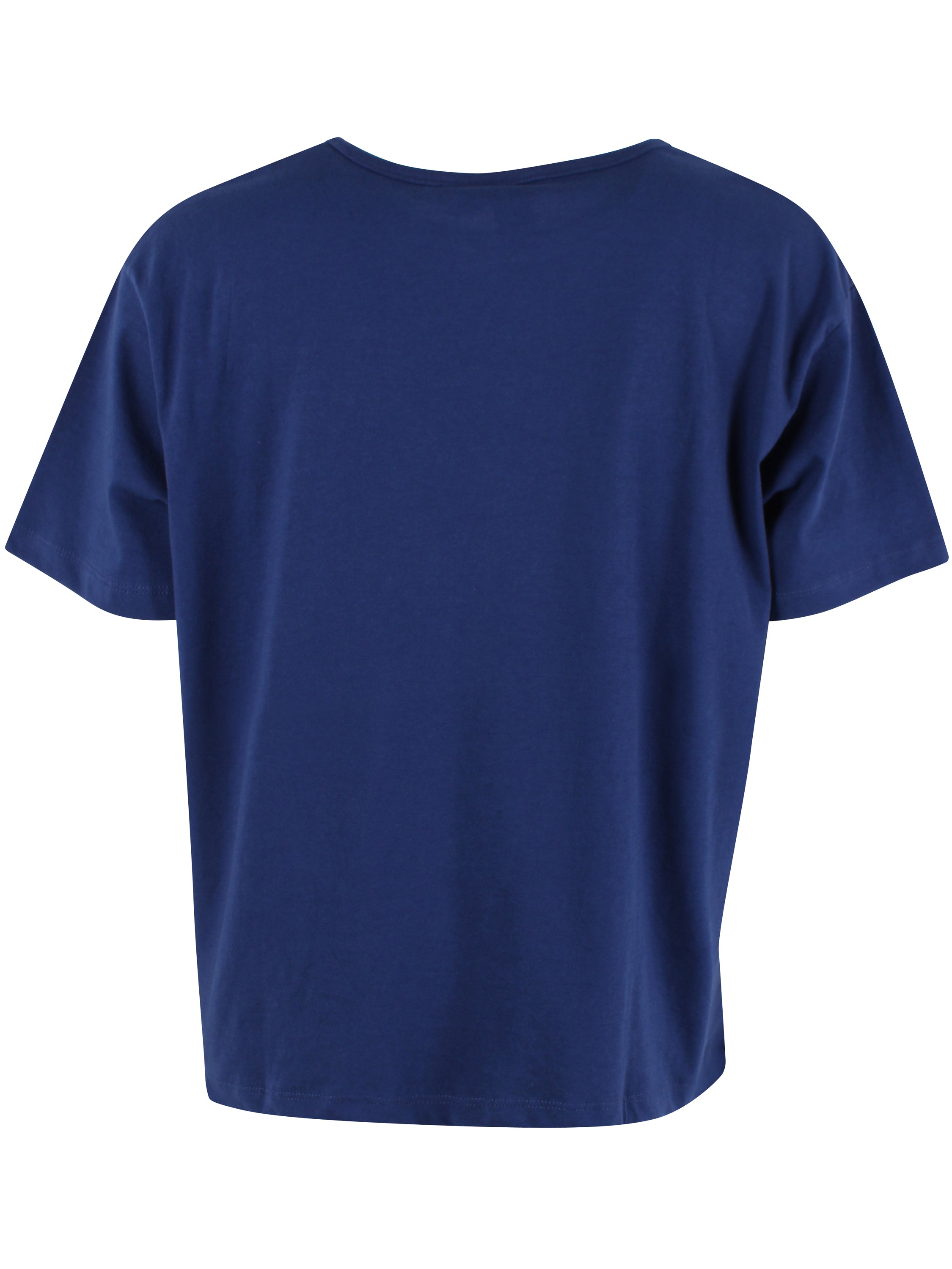 Danebasic Boxy Tee Dark Blue FREJA