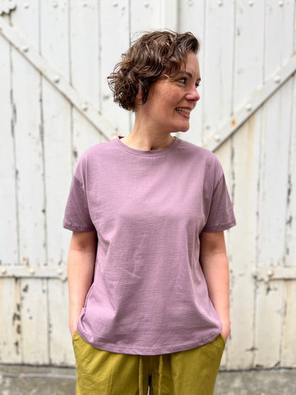 Danebasic Boxy Tee Mauve
