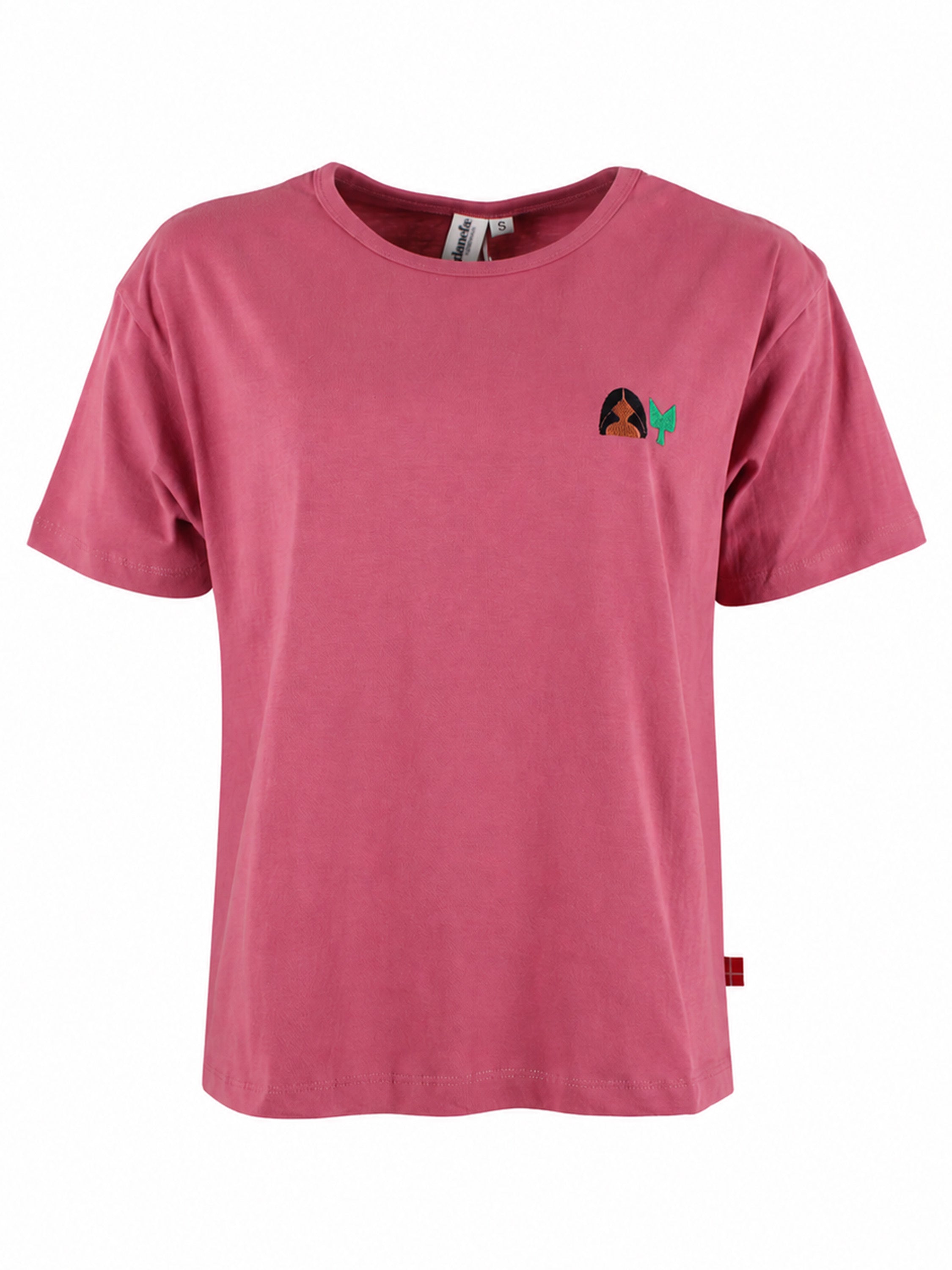 Danebasic Boxy Tee Soft Cherry HAVFRUE