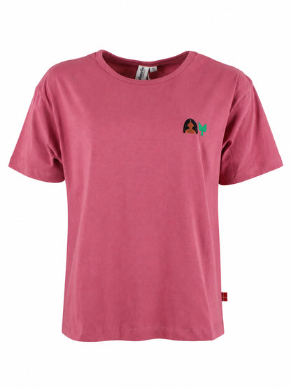 Danebasic Boxy Tee Soft Cherry HAVFRUE