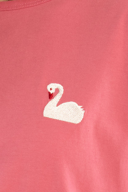 Danebasic Boxy Tee Soft Cherry SVANE