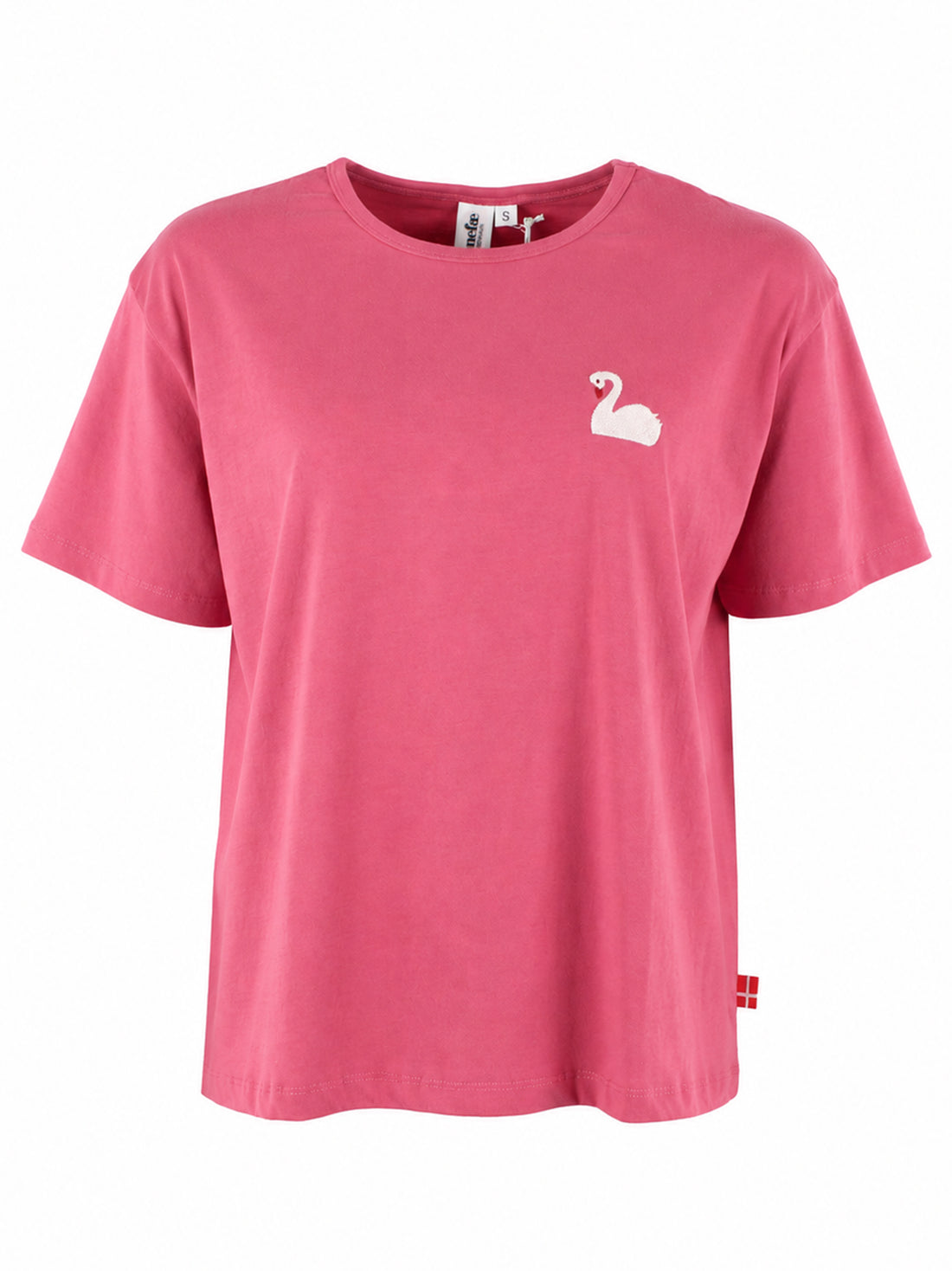 Danebasic Boxy Tee Soft Cherry SVANE