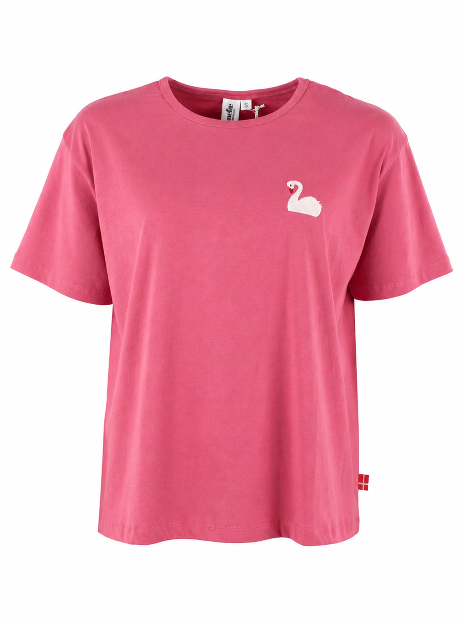 Danebasic Boxy Tee Soft Cherry SVANE