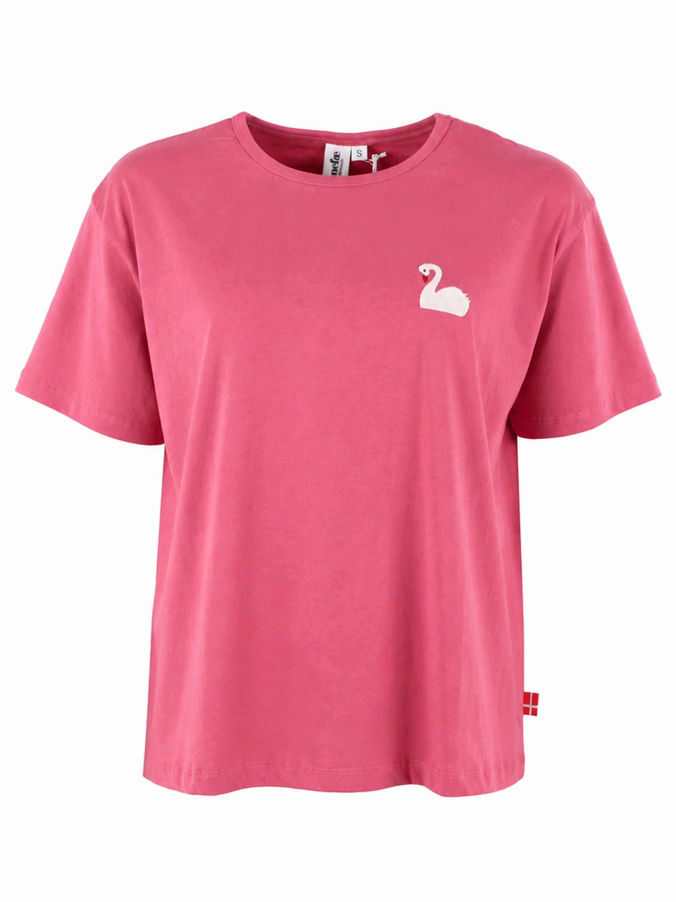 Danebasic Boxy Tee Soft Cherry SVANE