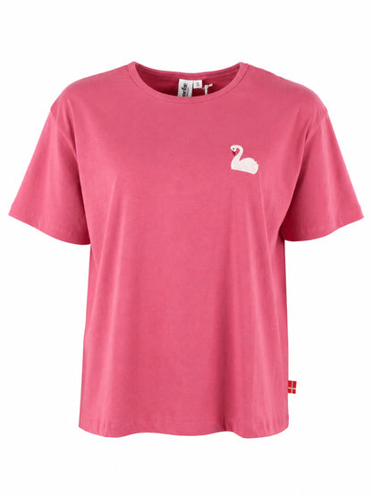 Danebasic Boxy Tee Soft Cherry SVANE
