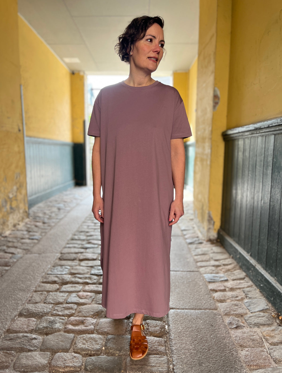 Danebasic Sweet Dress Mauve
