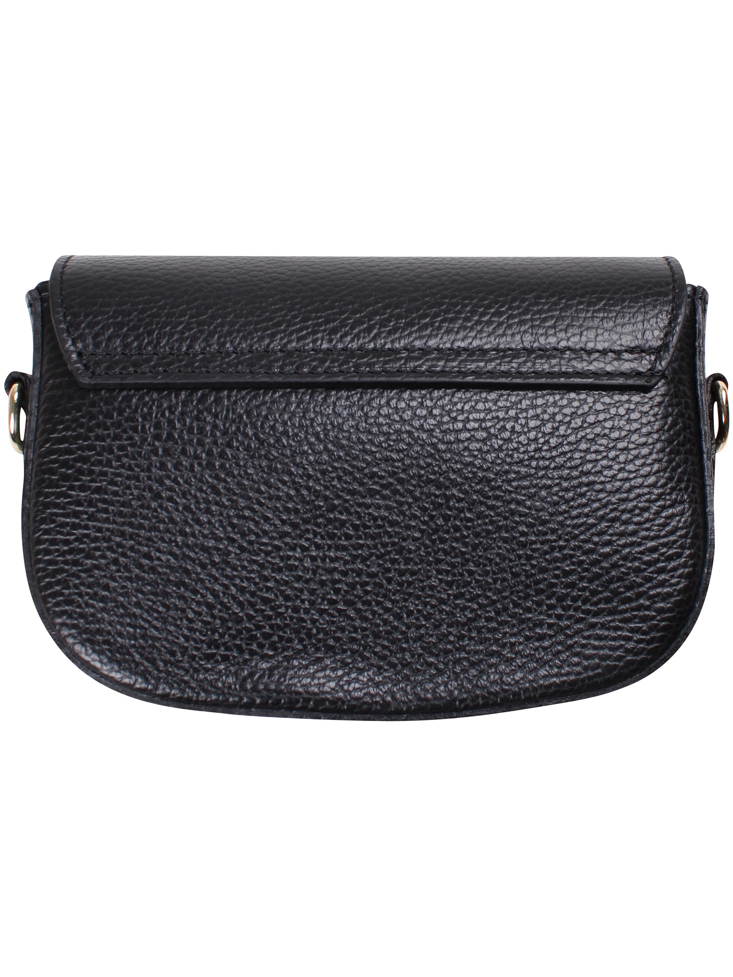 Danebernadotte Leather Shoulder Bag Black