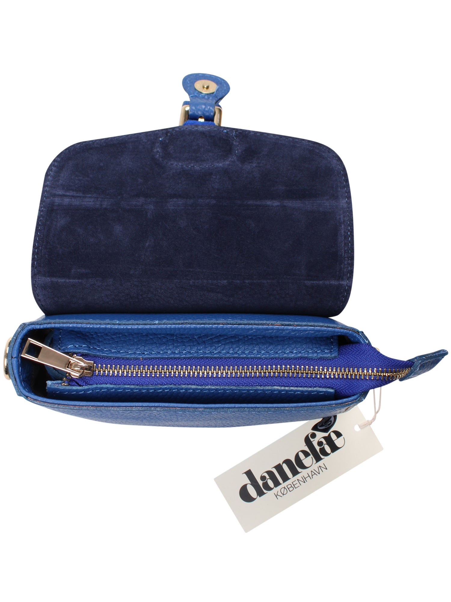 ESS - Danebernadotte Leather Shoulder Bag Electric Blue