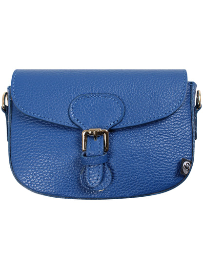 ESS - Danebernadotte Leather Shoulder Bag Electric Blue