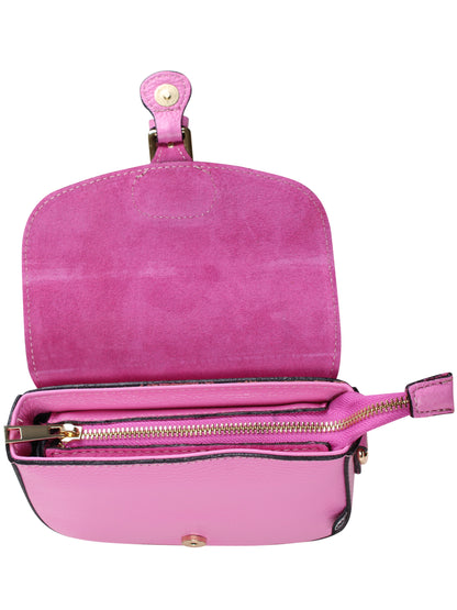 Danebernadotte Leather Shoulder Bag Flamingo
