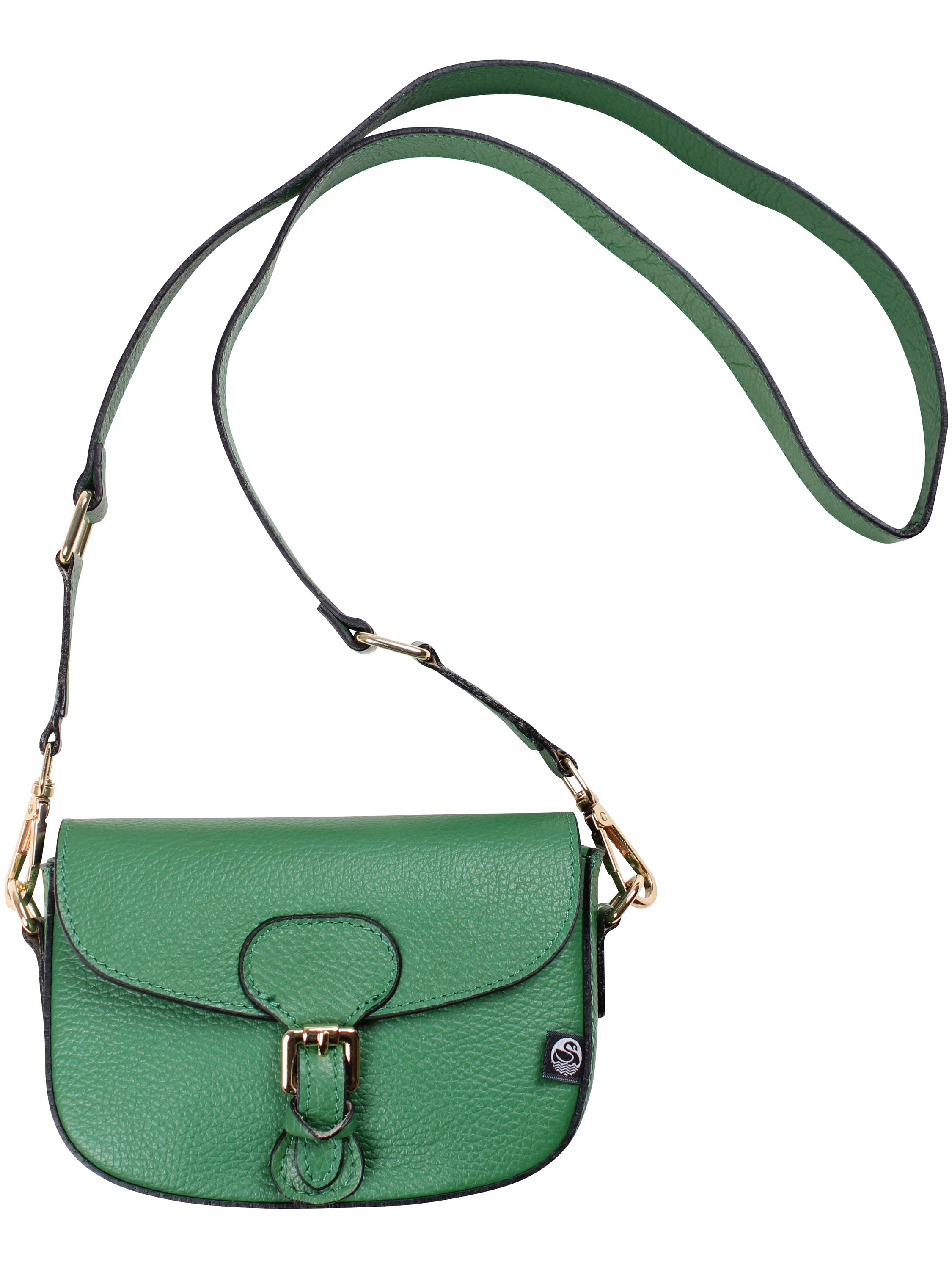 Danebernadotte Leather Shoulder Bag Green