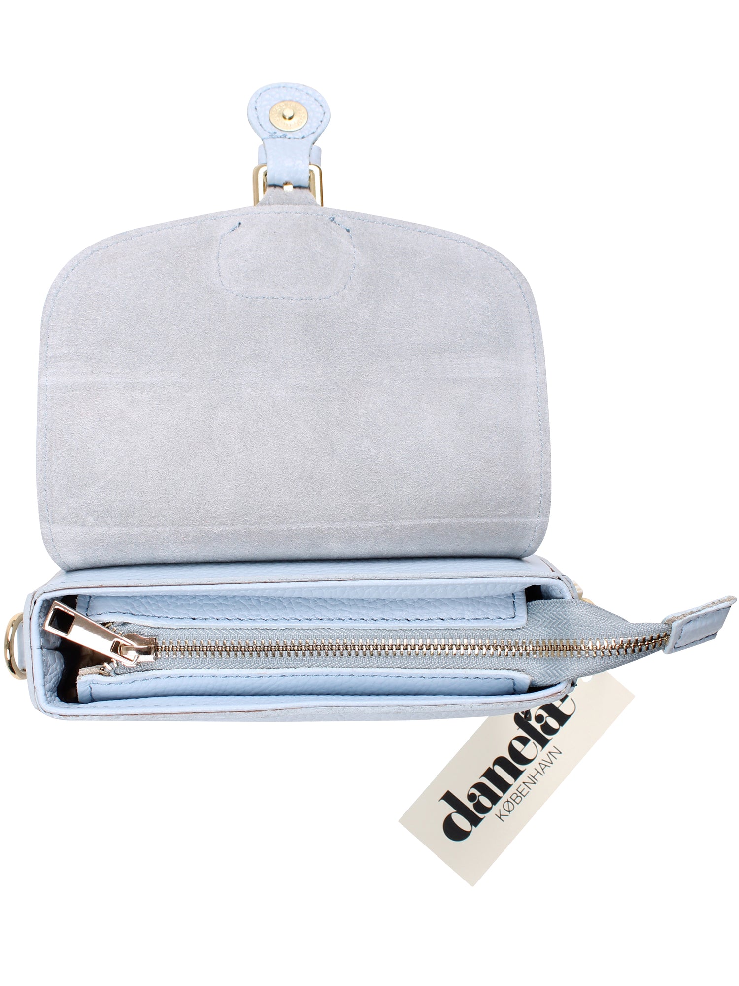 ESS - Danebernadotte Leather Shoulder Bag Ice Blue