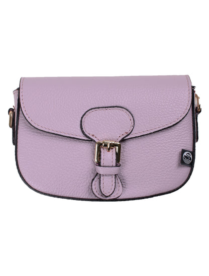 Danebernadotte Leather Shoulder Bag Lilac