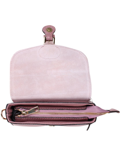 Danebernadotte Leather Shoulder Bag Mauve