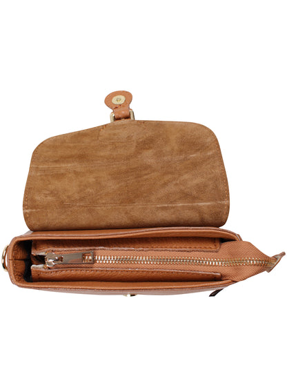 ESS - Danebernadotte Leather Shoulder Bag Naturel