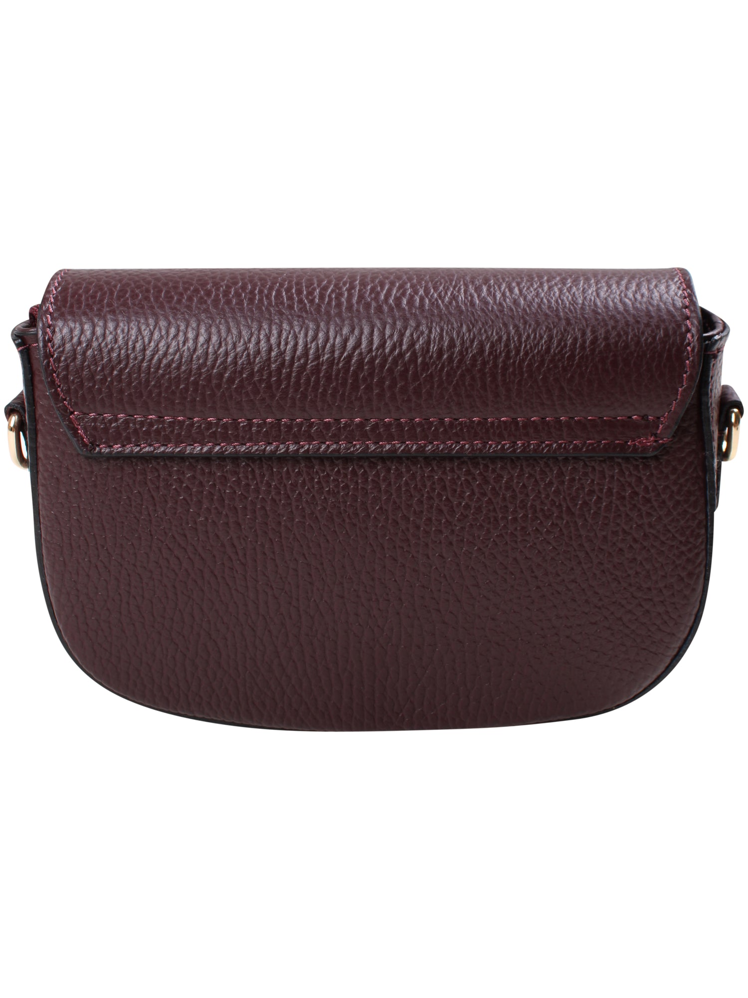 Danebernadotte Leather Shoulder Bag Red Wine