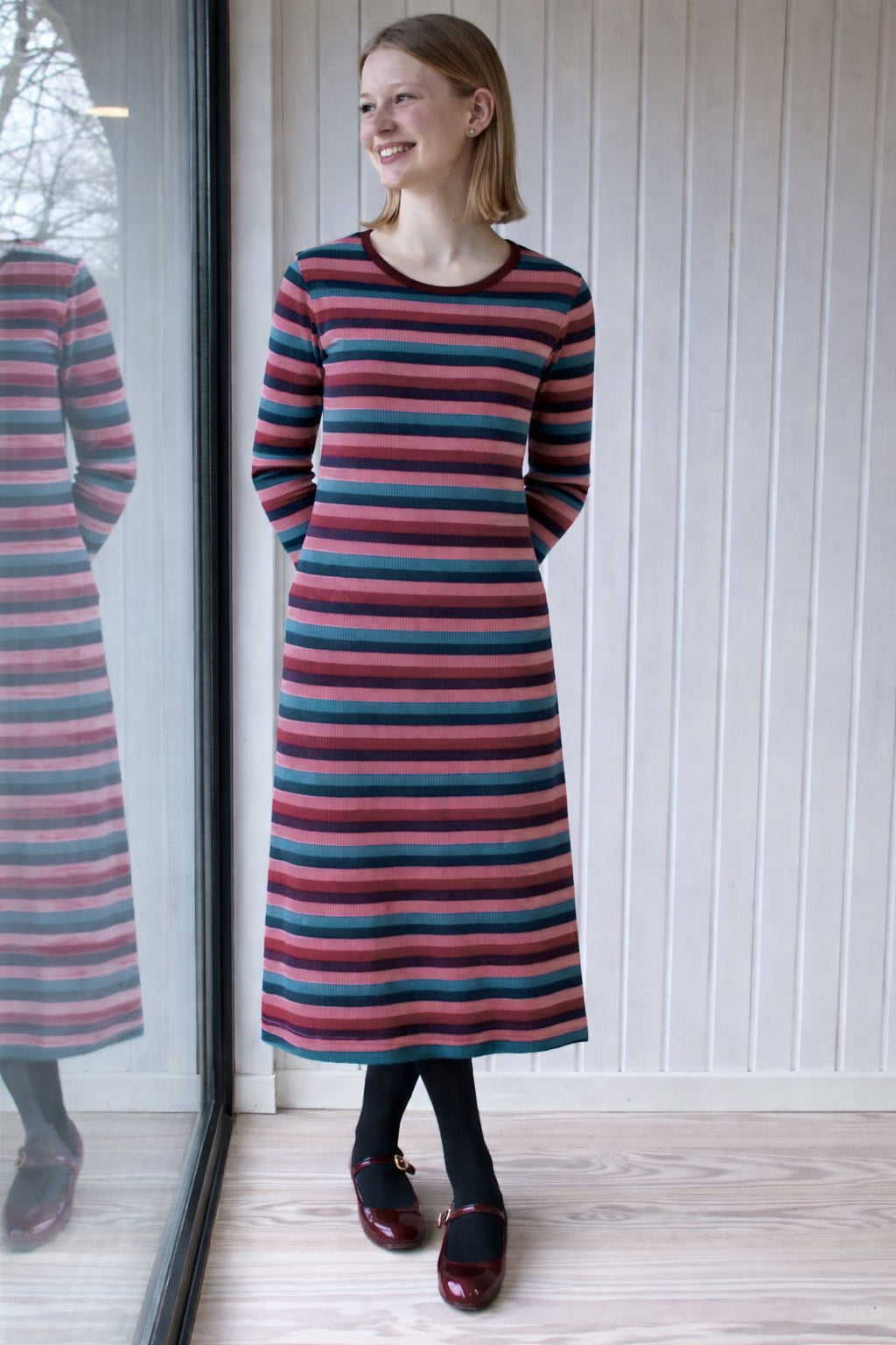 ESS - Danebestie LS Kleid Moonlight