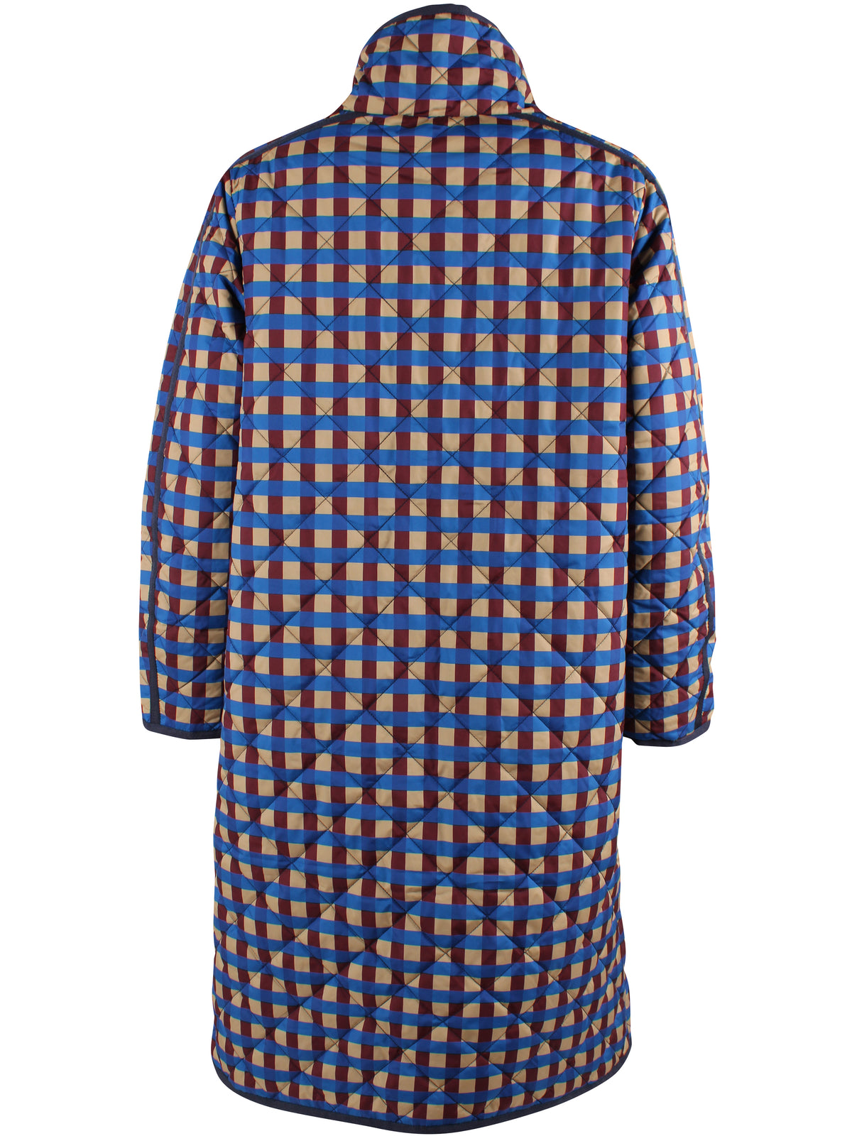 Danecherry Check Thermo Jacket Beige Plaid