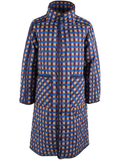 Danecherry Check Thermo Jacket Beige Plaid