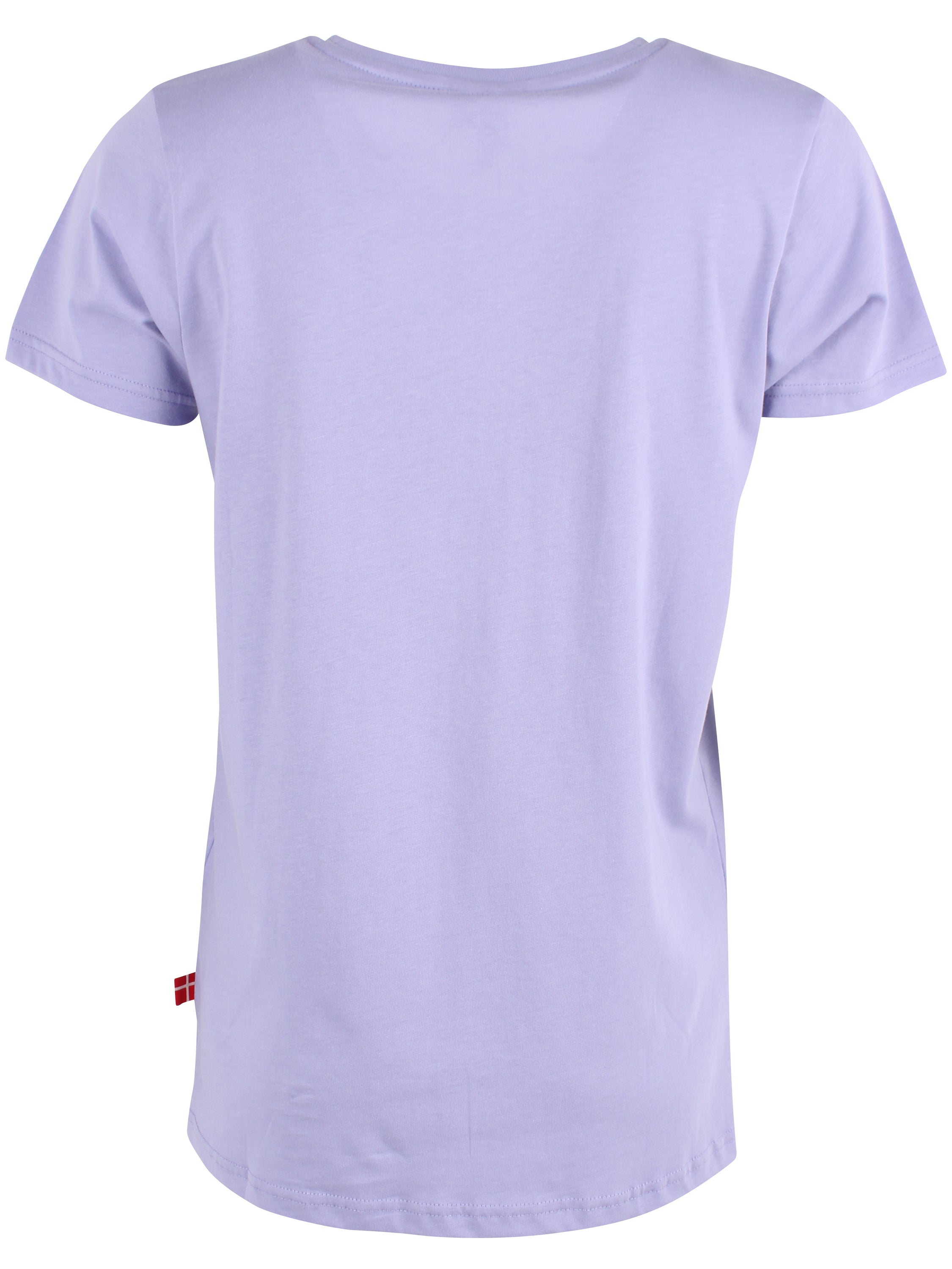 T-shirt til dame med cyklende viking