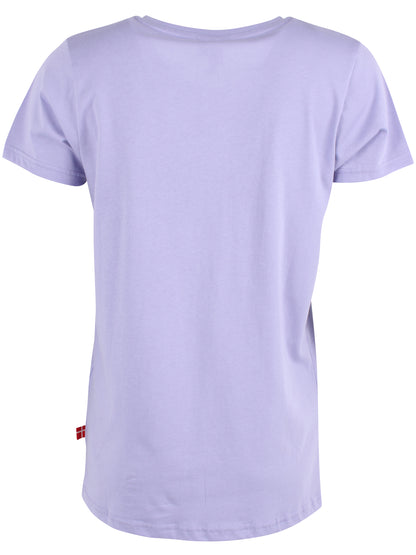 T-shirt til dame med cyklende viking