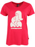 T-shirt til dame med havfrue