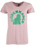 dame t-shirt med havfrue