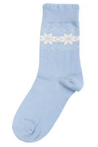 Danecountryside Wool Socks Lt Blue Grey Flakes