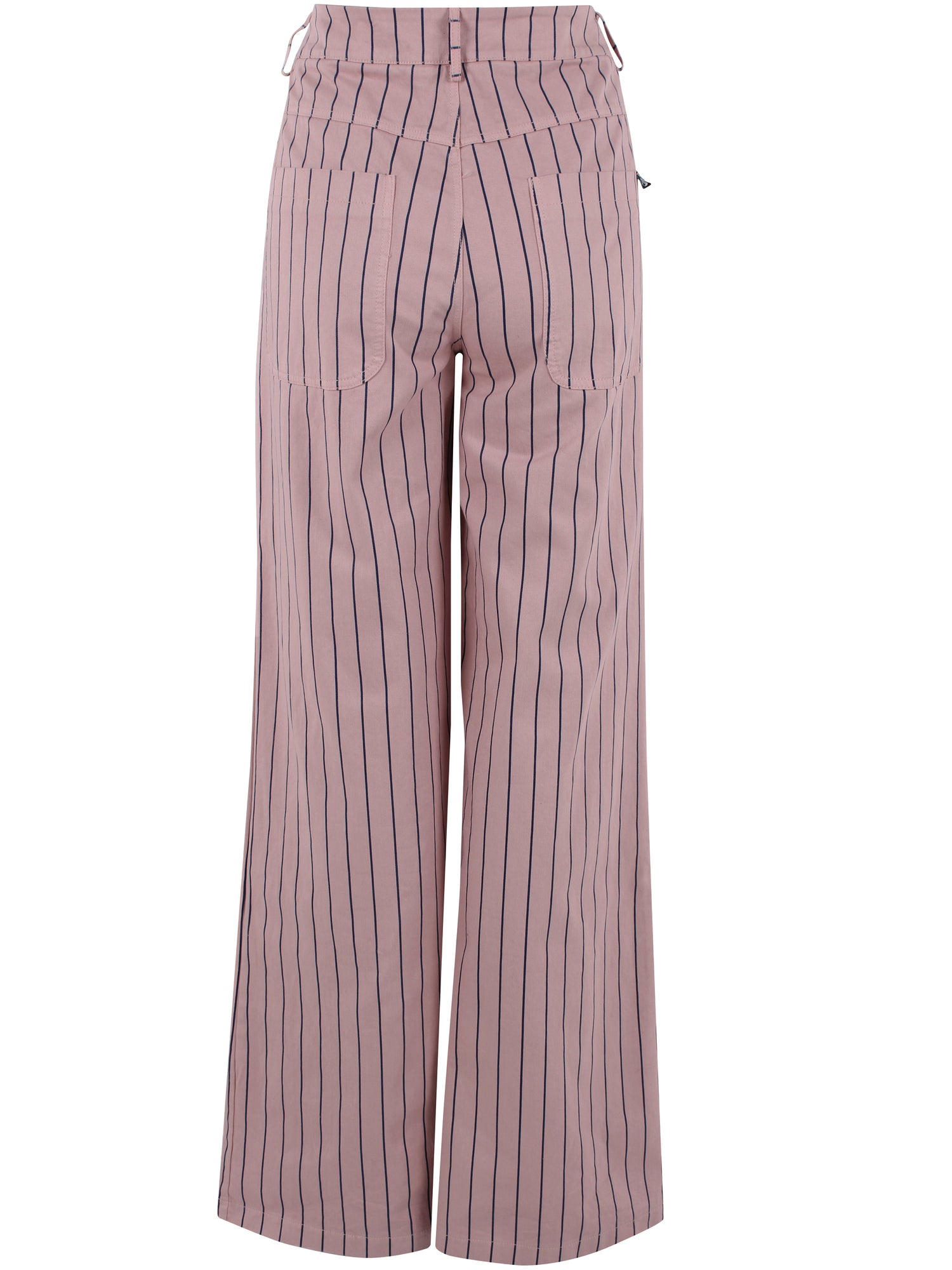 Danedaisy Stretch Canvas Hose Rose/Dk Navy