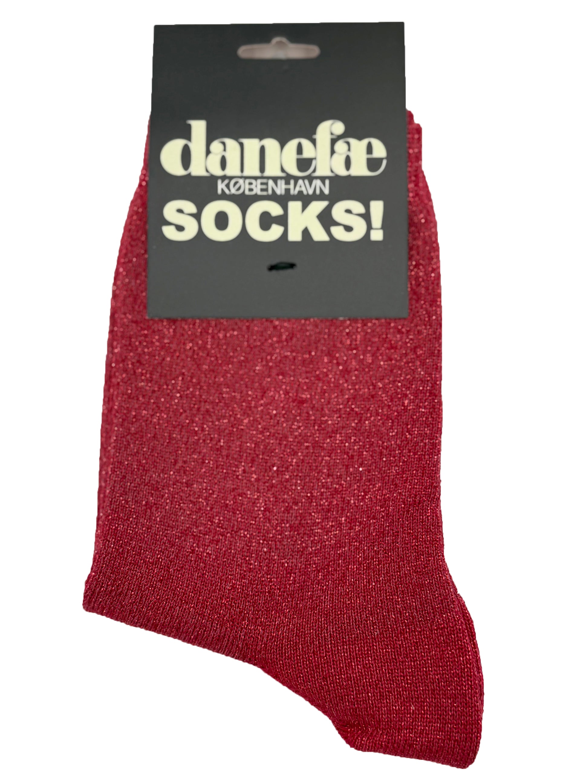 Danedisko Glitter Socks Rouge Glitter