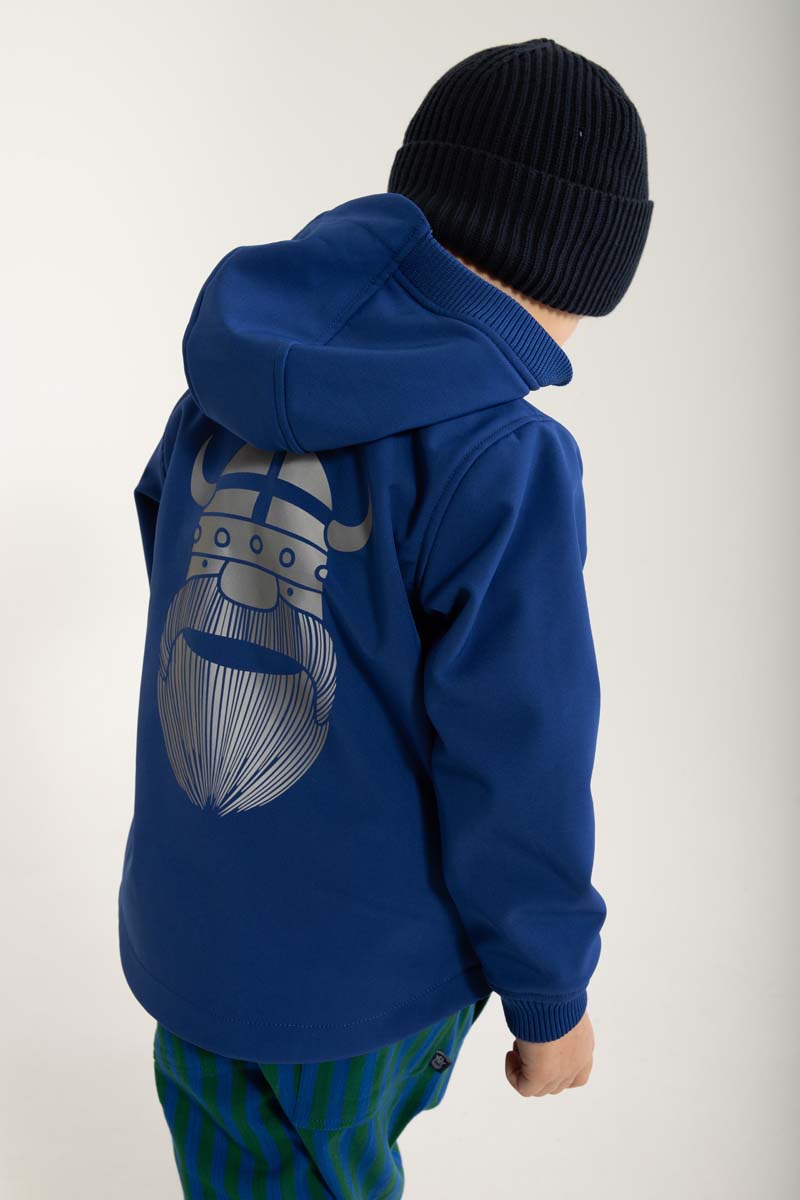 Softshell jakke til børn med viking 