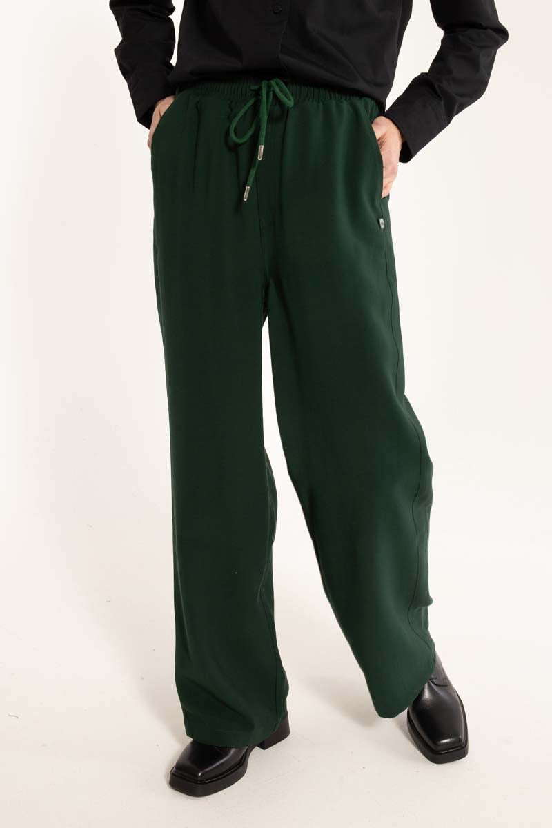 Danenynne Ecovero Pants Dark Forest