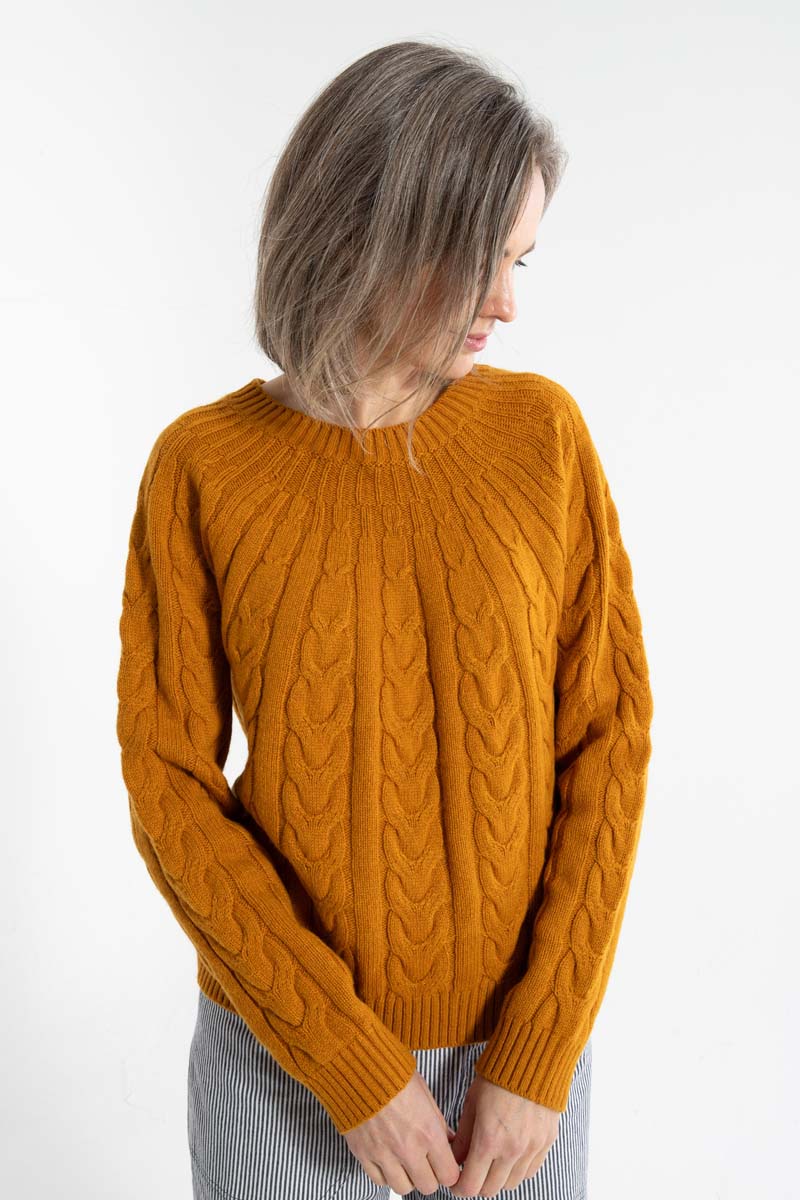 Danecables Wool Sweater Golden Honey