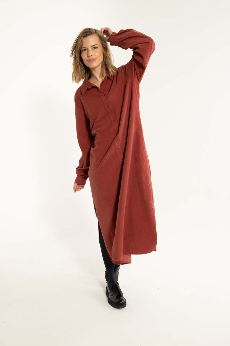 Danepippi Cord Dress Swedish Red